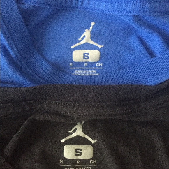 Two Jordan shirts - Picture 2 of 2